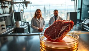 O Futuro da Alimentação: Carne Criada em Laboratório